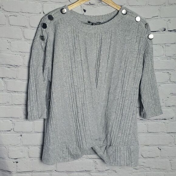 Luxology Gray Sweater  - Picture 1 of 6